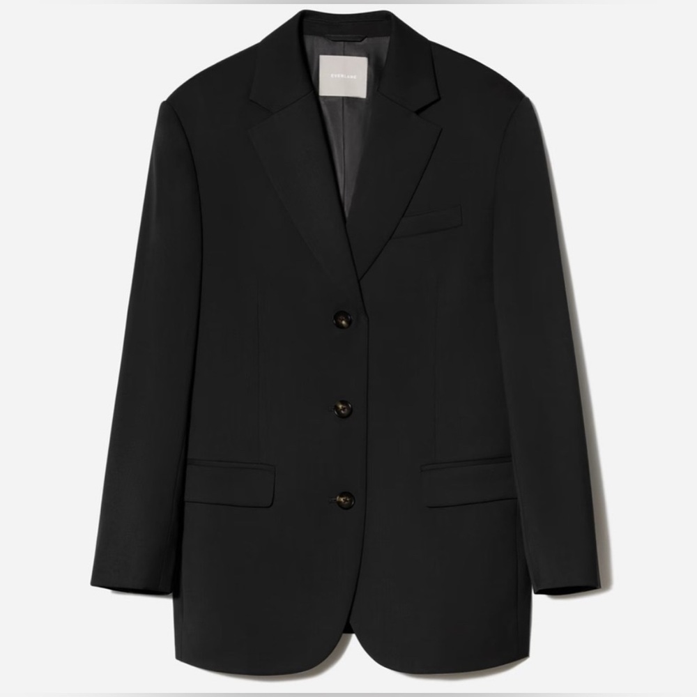 NWT Everlane Italian Wool '80s blazer, Size 4
